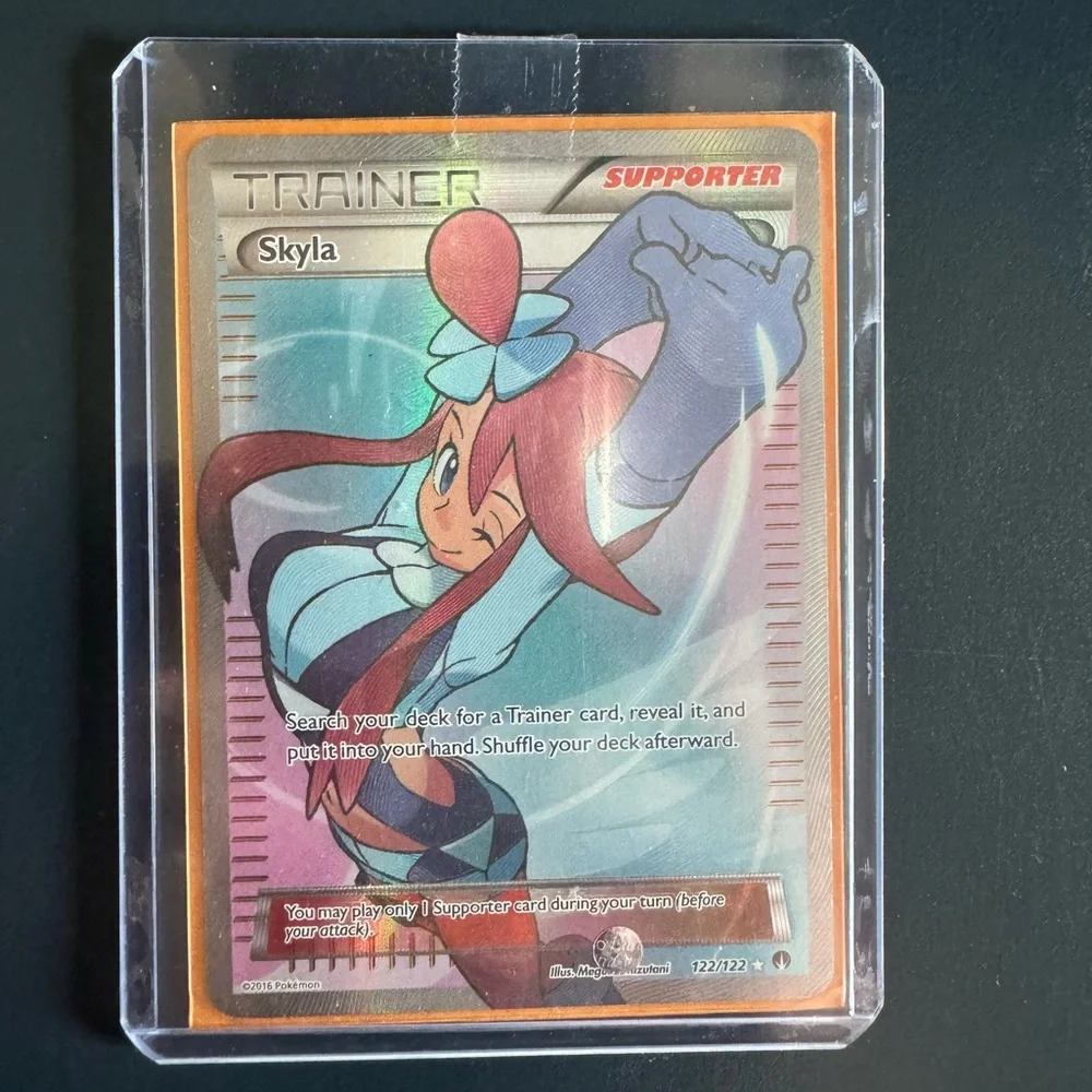 XY - BREAKpoint Skyla Full Art Trainer Card #122/122 - Pokémon - Picture 4 of 4